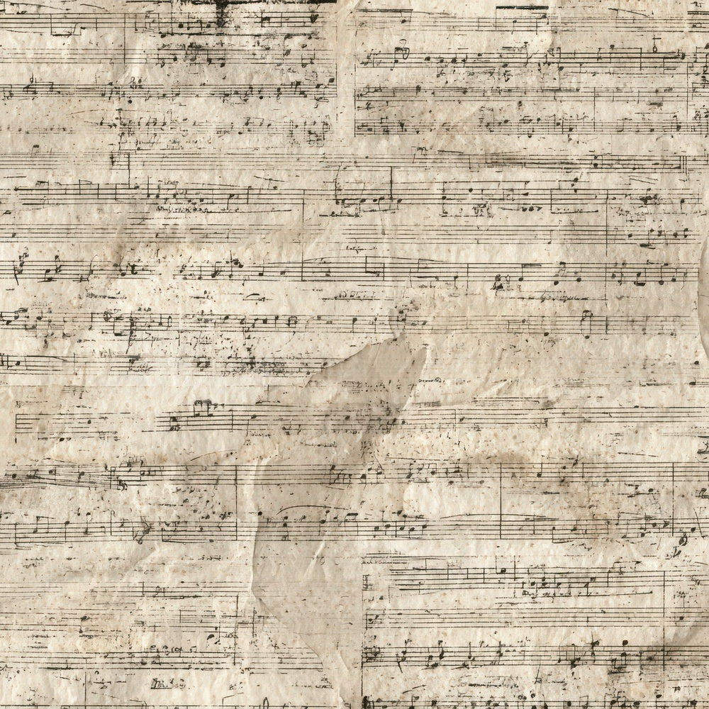 Sheet Music Collage Digital Paper Pack (DDD008322)