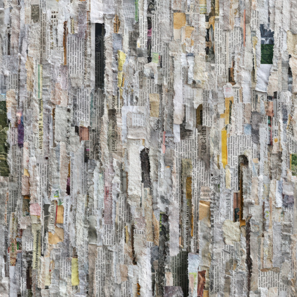 Shredded Paper Collage Digital Paper Pack (DDD008205)