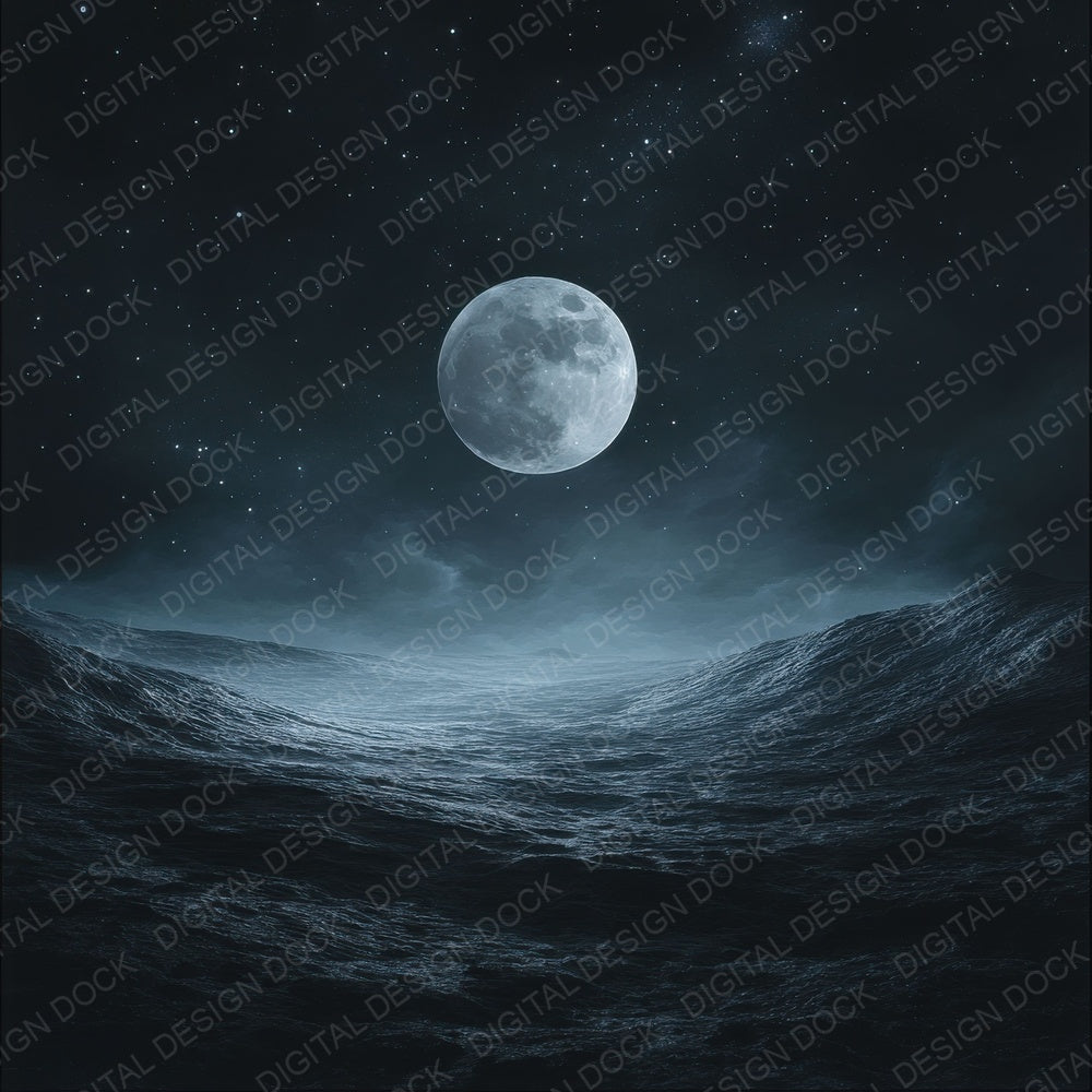 Silent Moon Void Digital Paper Pack (DDD003487)