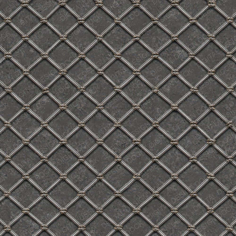 Silver Wire Mesh Digital Paper Pack (DDD008183)