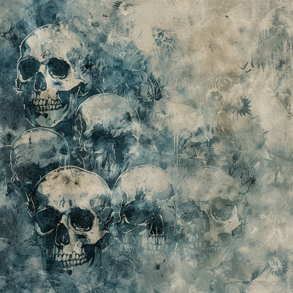 Skulls Digital Paper Pack (DDD003713)