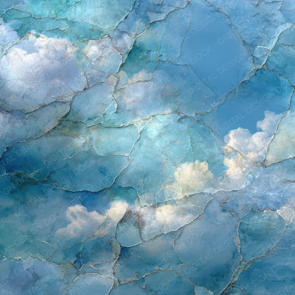 Skyglass Cloud Fracture Shine Digital Paper Pack (DDD003719)
