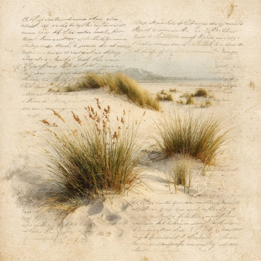Soft Dune Field Notes Digital Paper Pack (DDD003750)