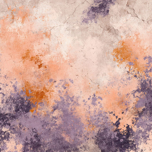 Splatter Lavender Peach Digital Paper Pack (DDD003797)