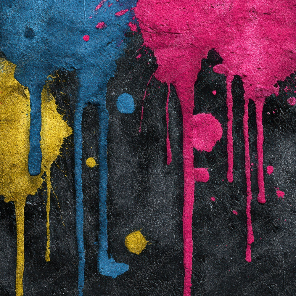 Splatter Neon Chaos Digital Paper Pack (DDD003801)