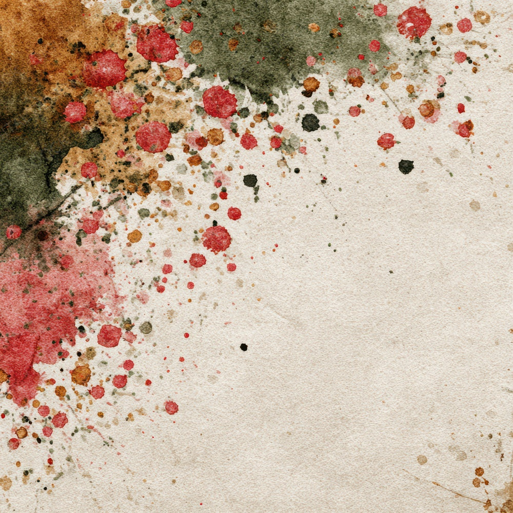Splatter Sage Rust Digital Paper Pack (DDD003811)