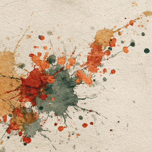 Splatter Sage Rust Digital Paper Pack (DDD003811)