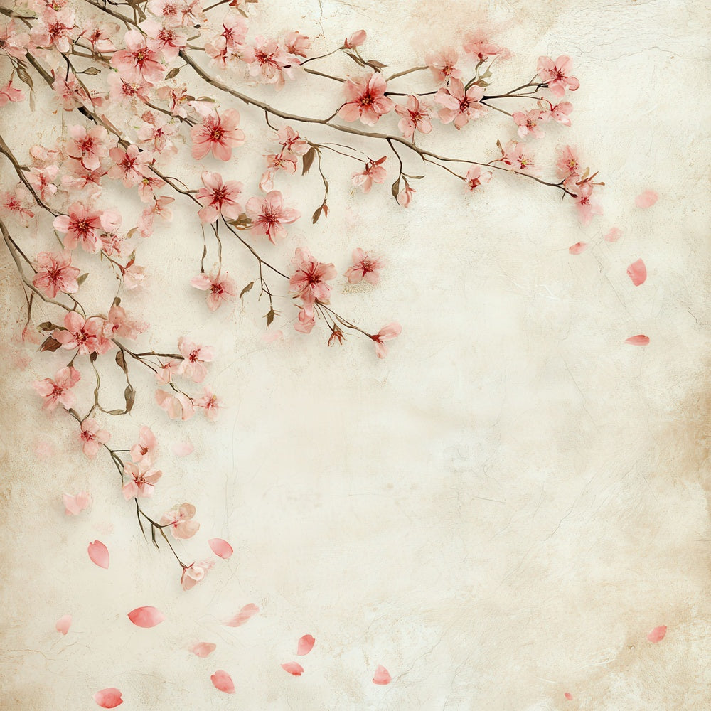 Spring Blossom Petal Dust Digital Paper Pack (DDD003827)