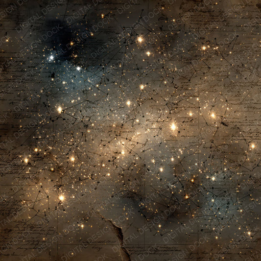 Star Chart Dust Digital Paper Pack (DDD003838)