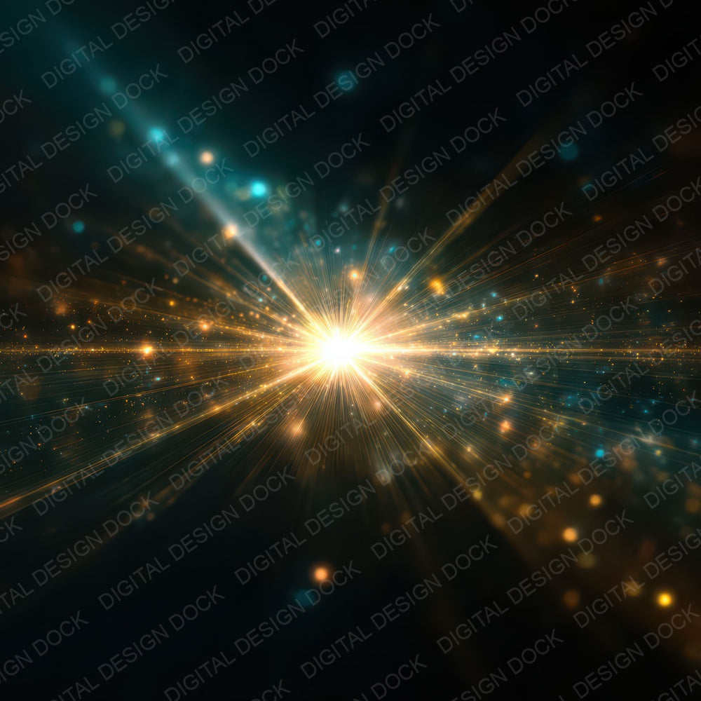 Starburst Light Flares Digital Paper Pack (DDD008347)