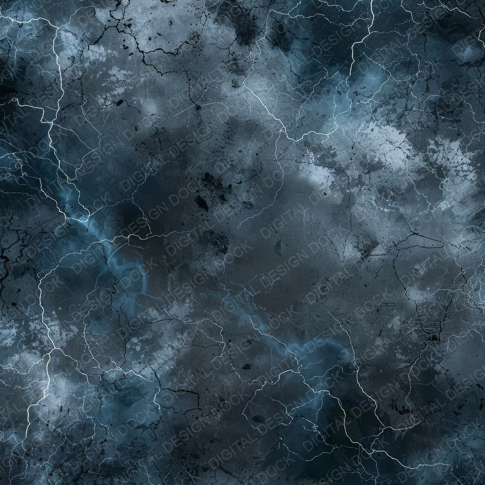 Stormy Night Sky Lightening Digital Paper Pack (DDD003874)