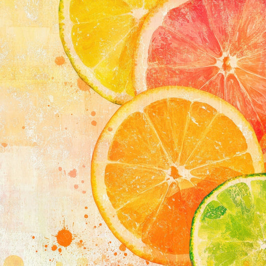 Sun Kissed Citrus Background Digital Paper Pack (DDD003892)