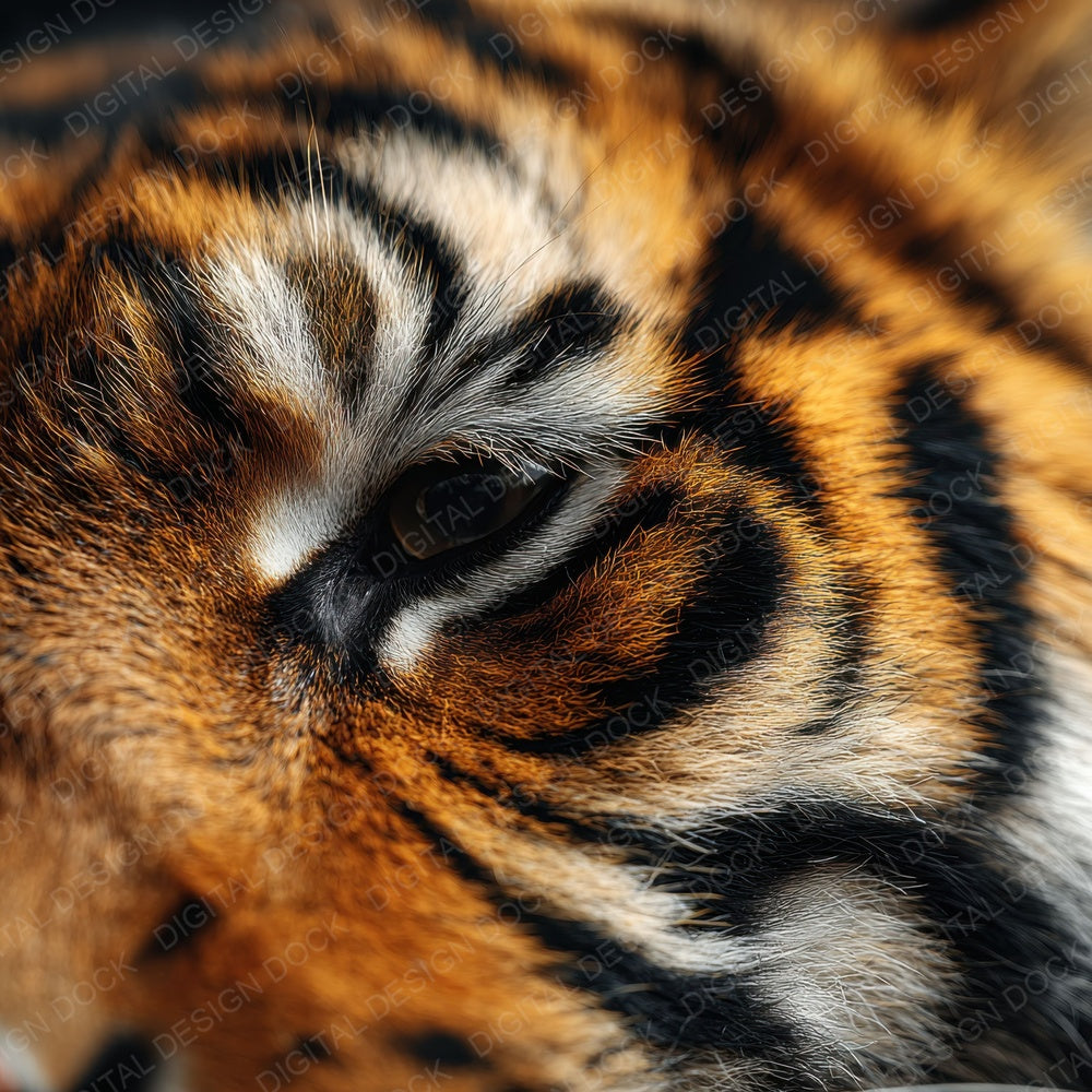 Tiger Fur Macro Digital Paper Pack (DDD004011)