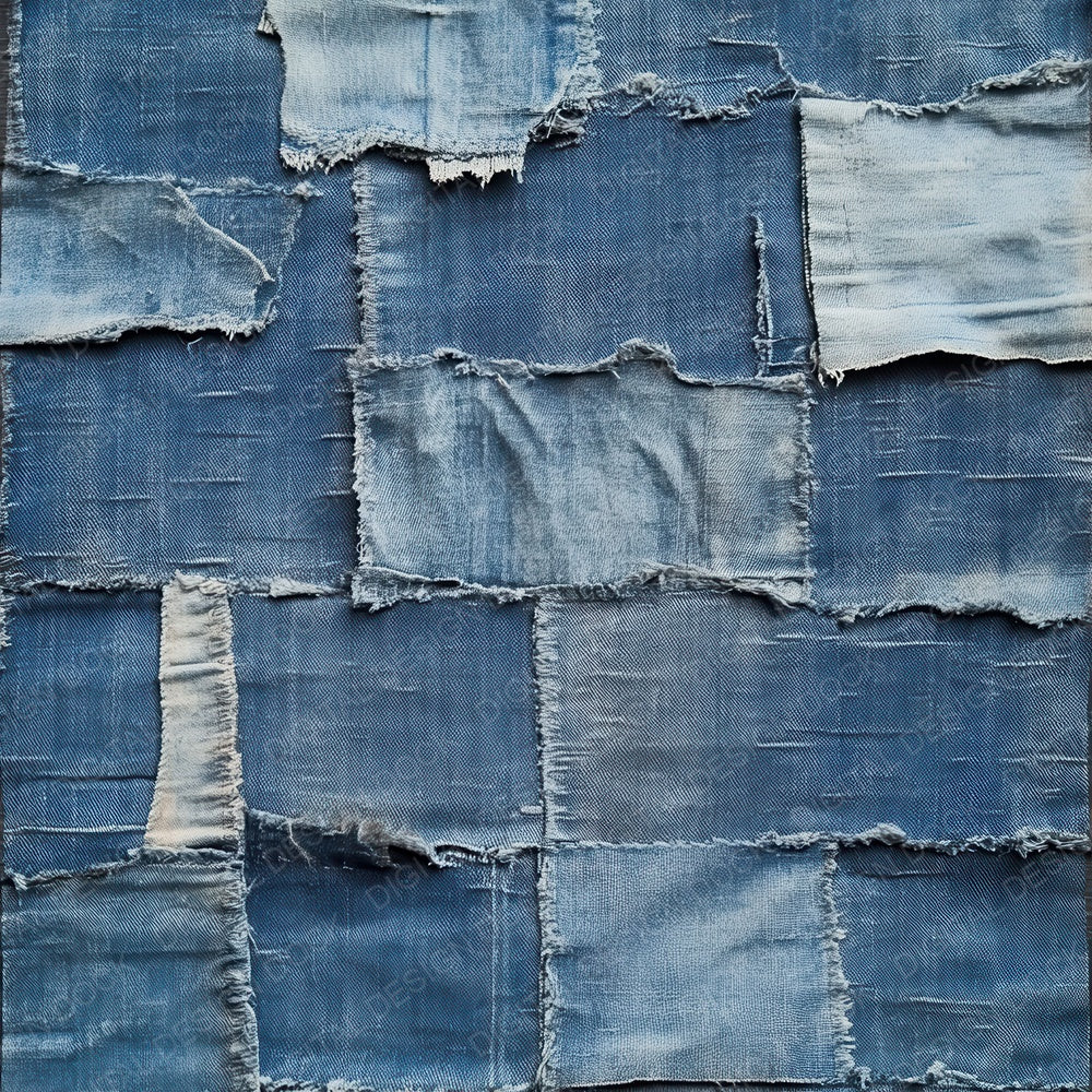 Torn Denim Background Digital Paper Pack (DDD004026)