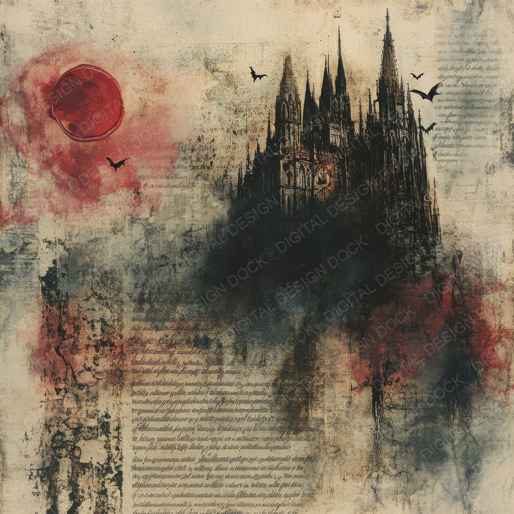 Transylvania Gothic Digital Paper Pack (DDD004050)