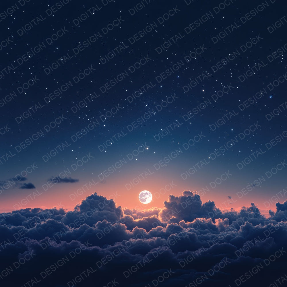 Twilight Star Cloud Digital Paper Pack (DDD004109)