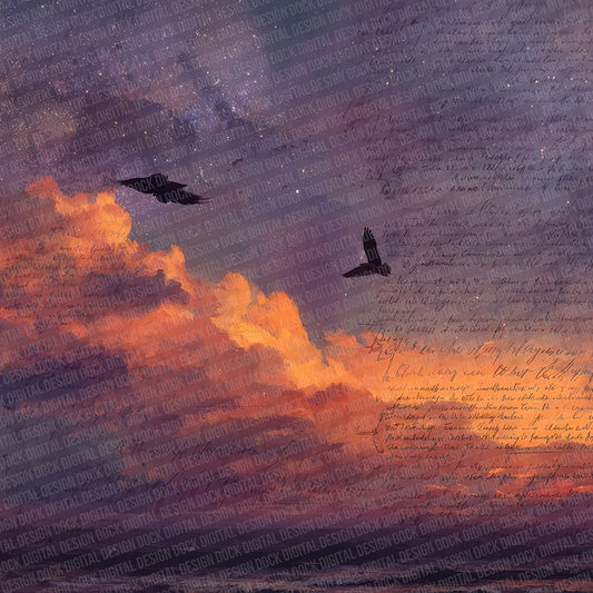 Twilight Wish Sky Digital Paper Pack (DDD007741)