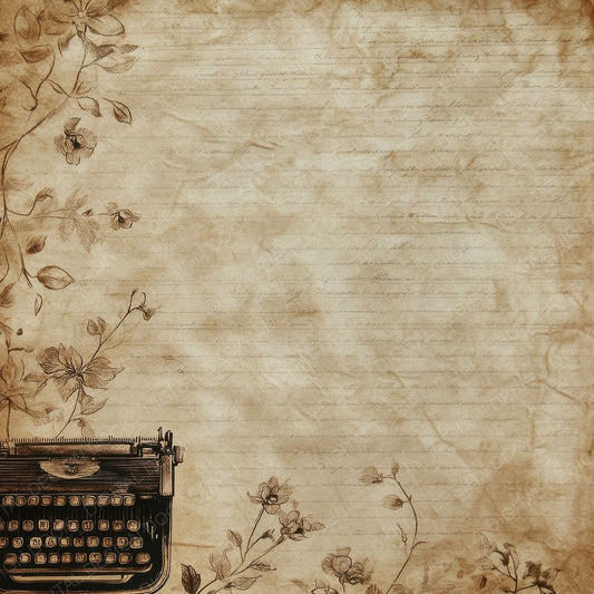 Typewriter Ink Paper Digital Paper Pack (DDD004115)