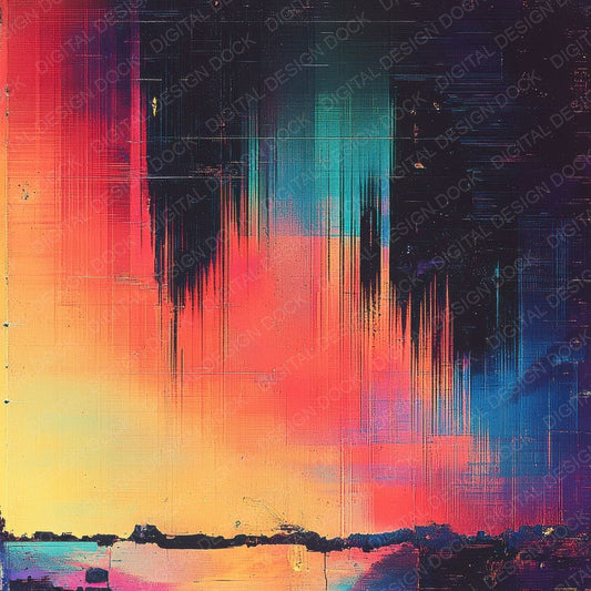 VHS Spectrum Static Digital Paper Pack (DDD004147)