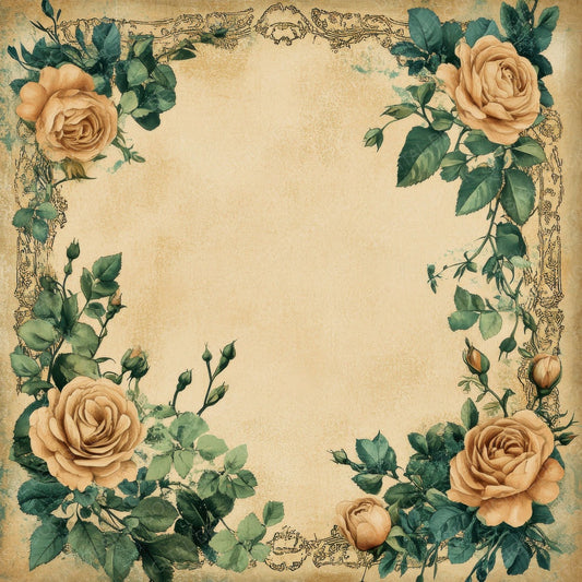 Victorian Bloom Digital Paper Pack (DDD004162)