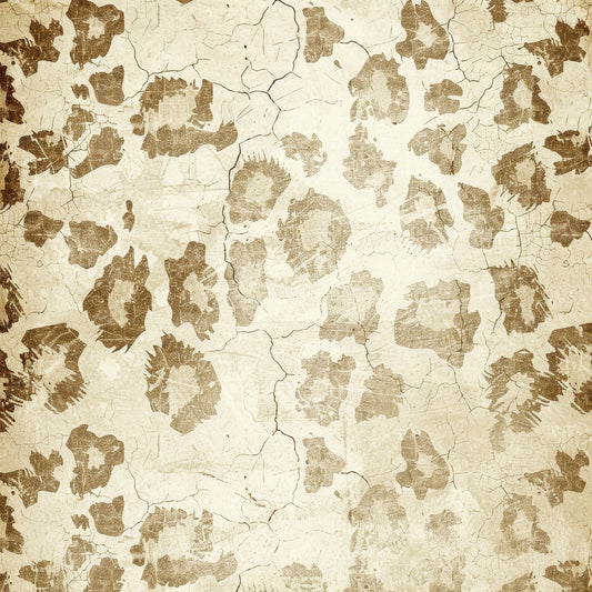 Vintage Digital Paper Leopard Spot Print Digital Paper Pack (DDD004259)