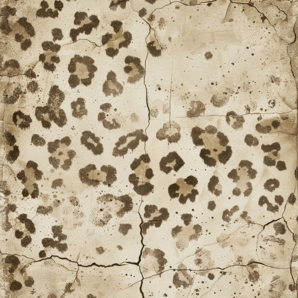 Vintage Digital Paper Leopard Spot Print Digital Paper Pack (DDD004259)