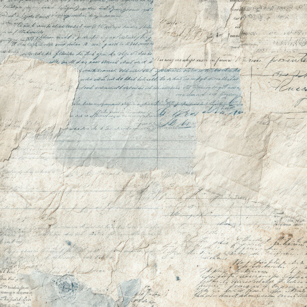 Vintage Telegram Paper Background Digital Paper Pack (DDD008886)