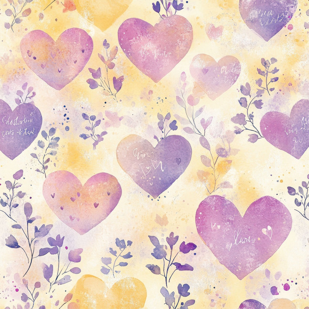 Warm Blooming Love Digital Paper Pack (DDD004348)