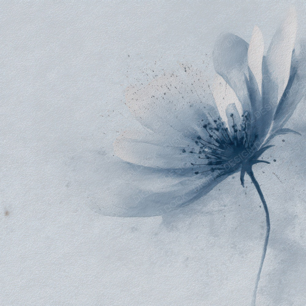 Watercolor Bloom Minimal Digital Paper Pack (DDD008519)