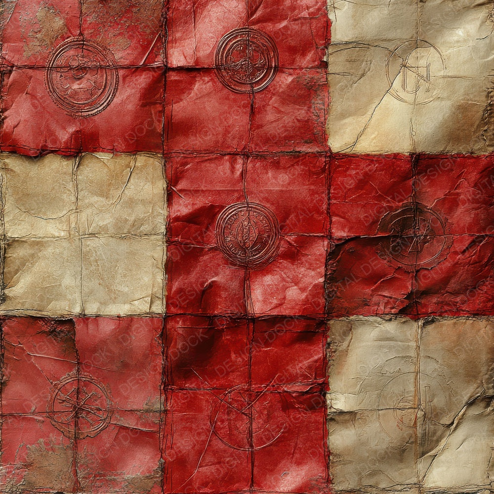Wax Symbol Seal Digital Paper Pack (DDD004380)