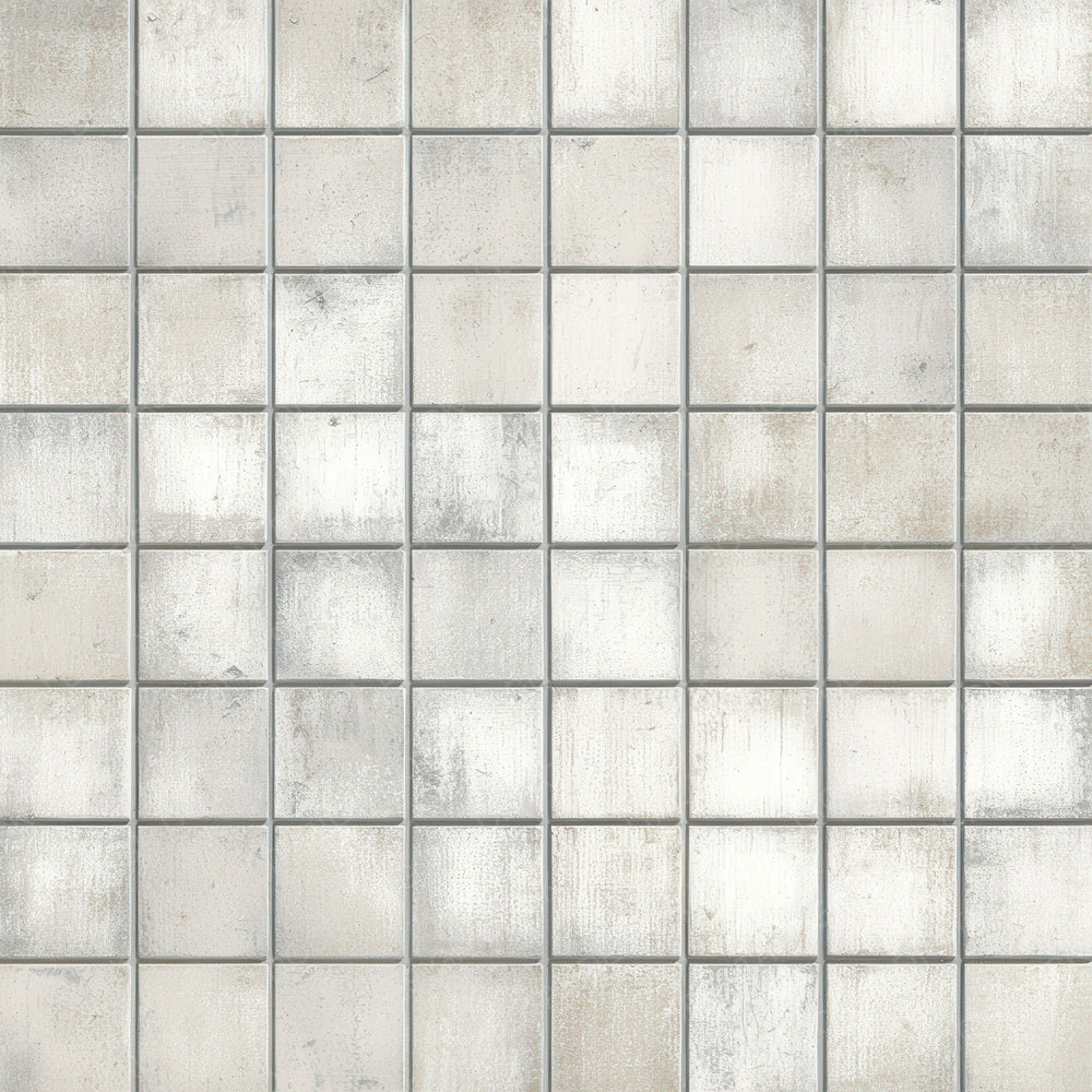 White Tile Grid Digital Paper Pack (DDD008147)