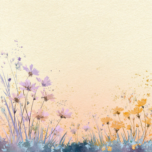 Wildflower Meadow Texture Digital Paper Pack (DDD008566)