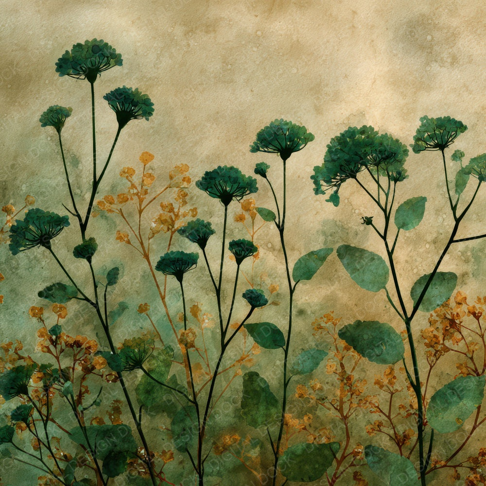 Wildflower Parchment Digital Paper Pack (DDD004421)