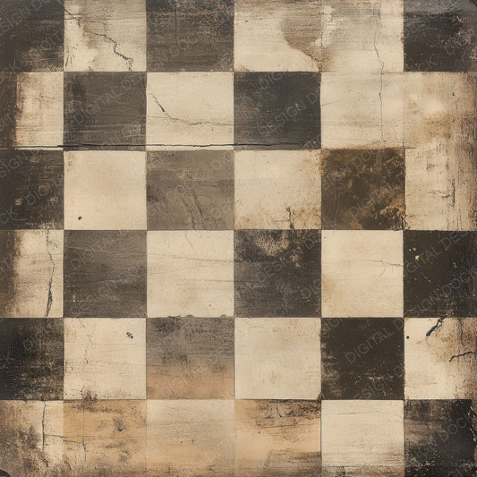 Worn Chess Pieces Background Digital Paper Pack (DDD004470)