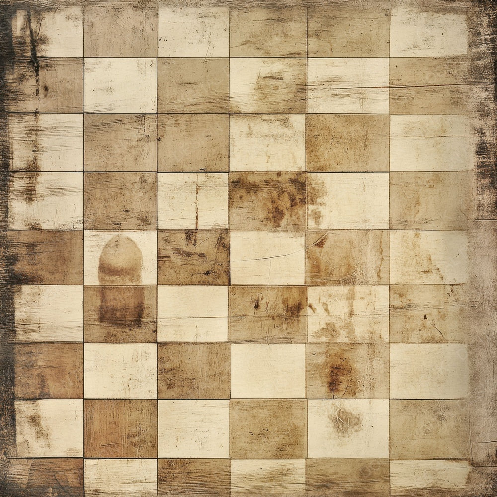Worn Chess Pieces Background Digital Paper Pack (DDD004470)