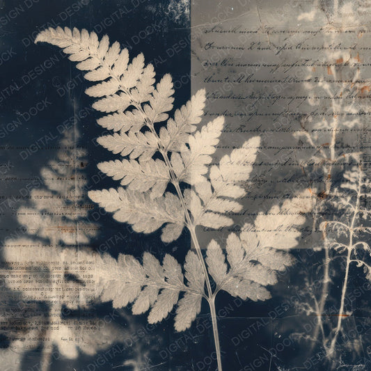 Xray Fern Entry Digital Paper Pack (DDD004483)