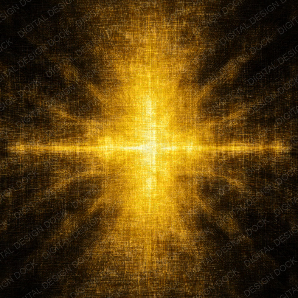 Yellow Divine Light Beams Texture Digital Paper Pack (DDD004487)