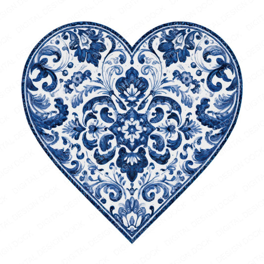 Folk Art Heart Clipart Set (DDD013688)
