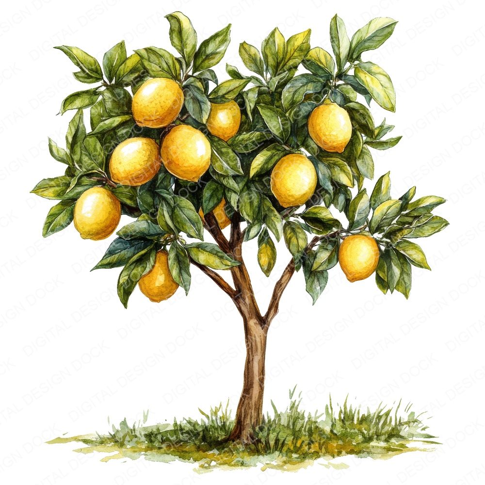 Lemon Tree Fussy Cut Sheets (DDD010334)