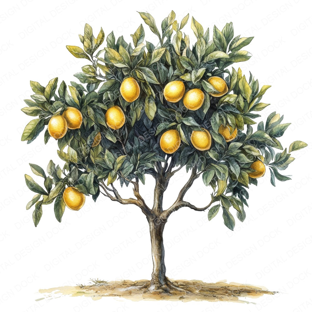 Lemon Tree Fussy Cut Sheets (DDD010334)