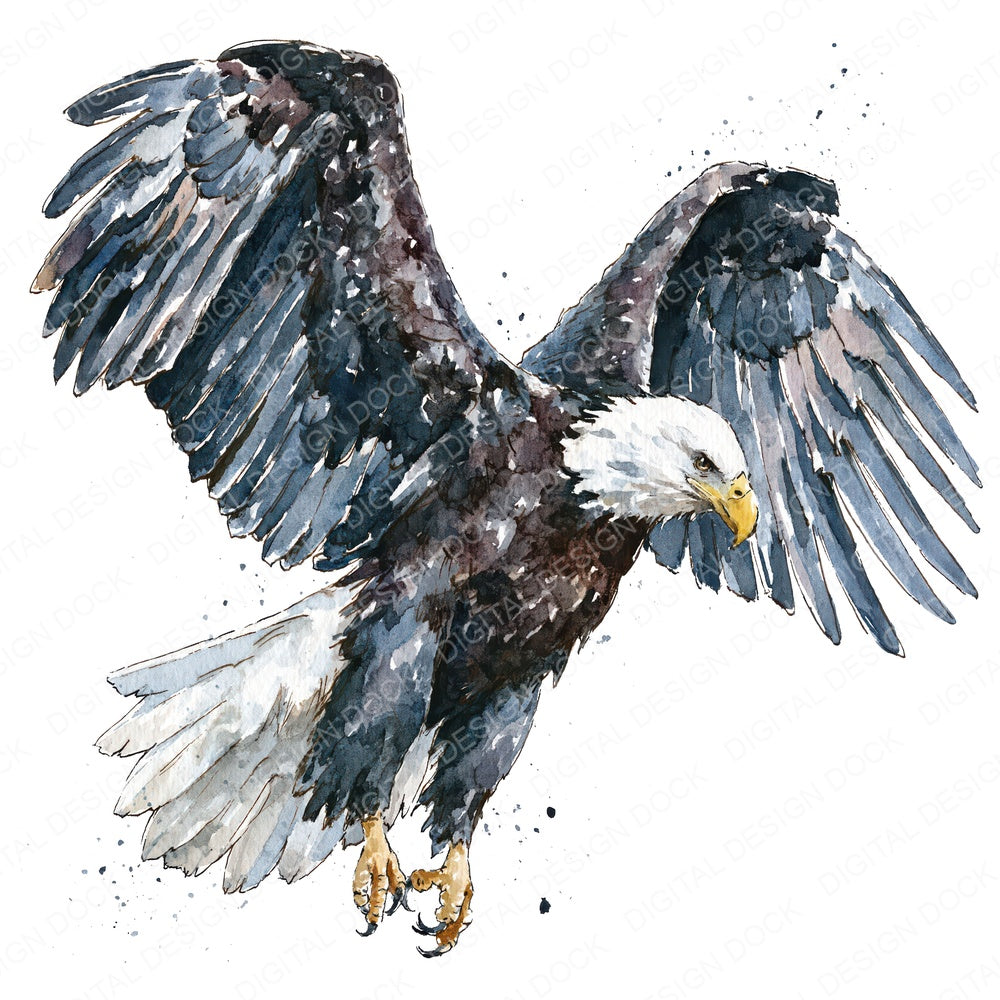 Realistic Bald Eagle 1