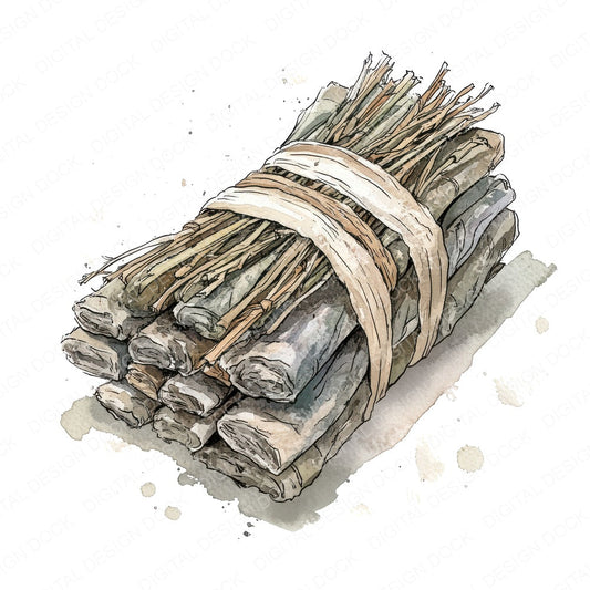 Smudge Bundles fussy cut sheet in A4 format showing all 12 designs on one printable page