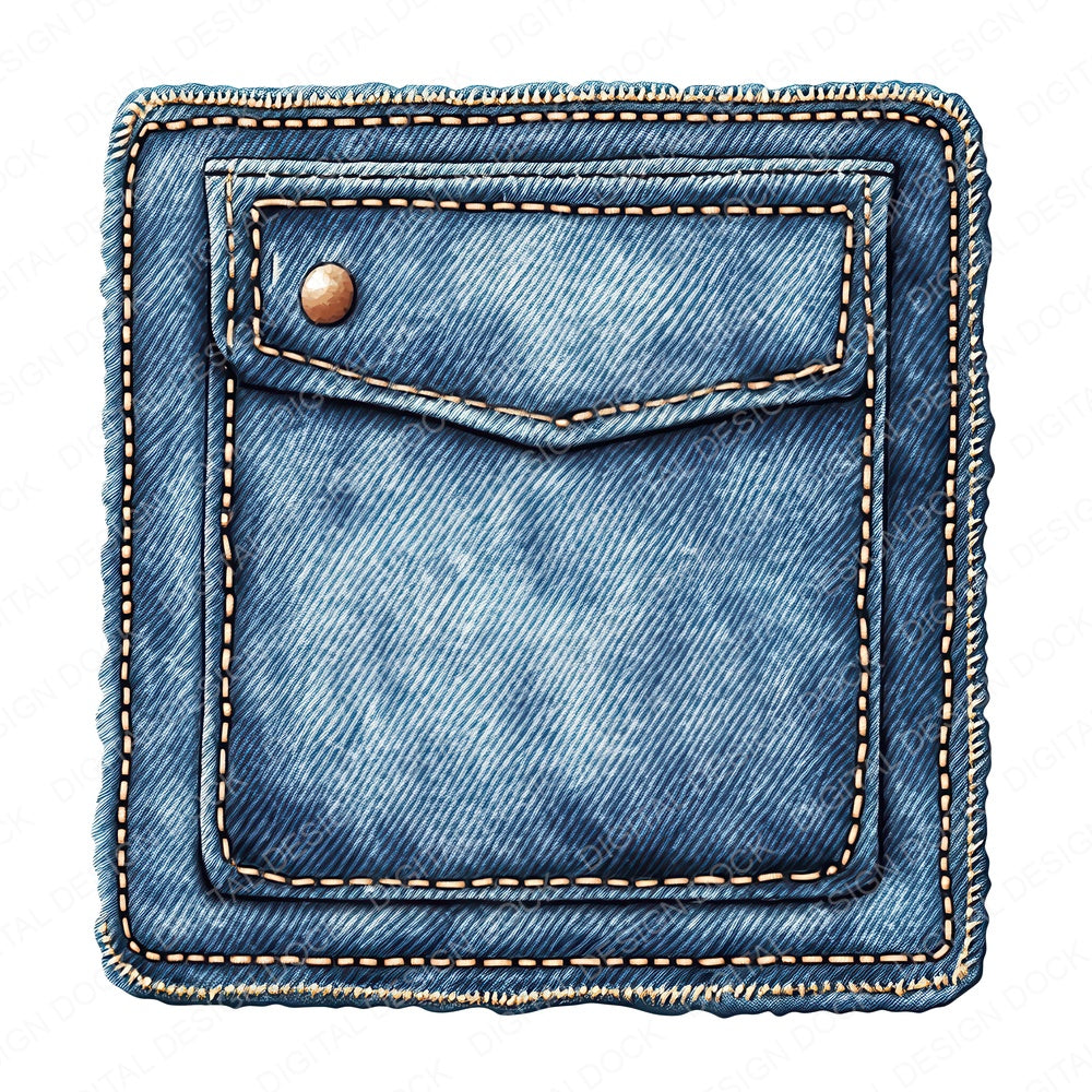 Vintage Denim Tag Sign fussy cut sheet in US Letter format showing all 12 designs on one printable page