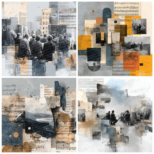 Classical Choir Moodboard Digital Paper Pack (DDD000006)