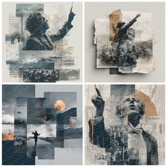 Film Score Moodboard Digital Paper Pack (DDD000009)