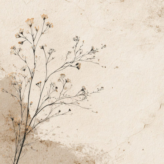 Driftwood Botanical Ink Background Digital Paper Pack (DDD000186)