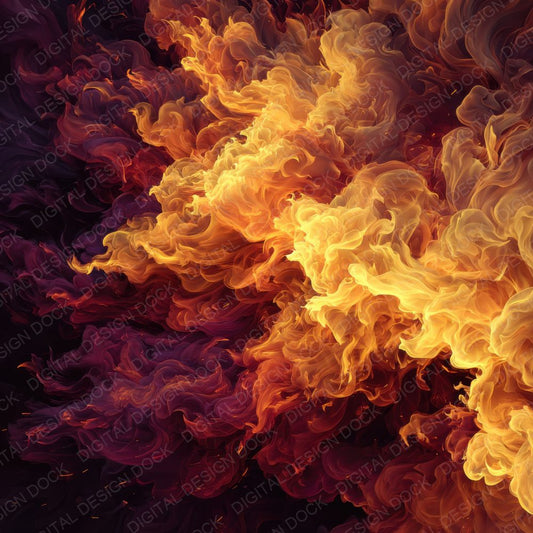 Abstract Flame Motion Background Digital Paper Pack (DDD000261)