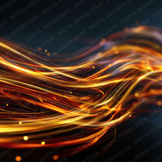 Fire Light Trails Background Digital Paper Pack (DDD000267)
