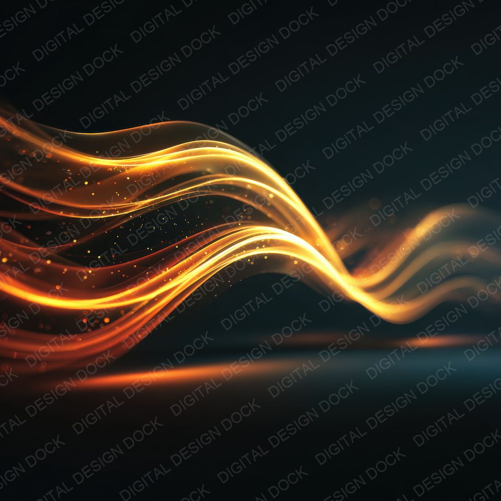 Fire Ribbon Light Background Digital Paper Pack (DDD000287)