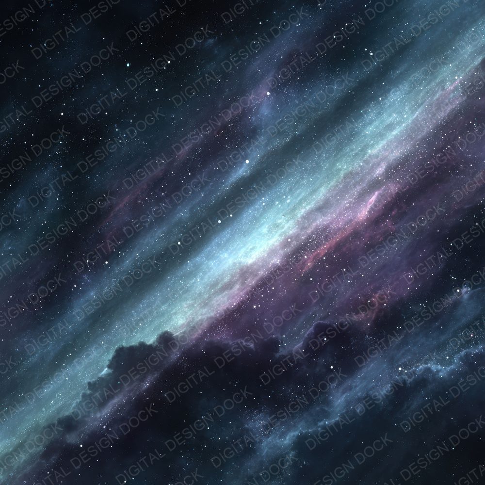 Galactic Dust Lane Background Digital Paper Pack (DDD000289)